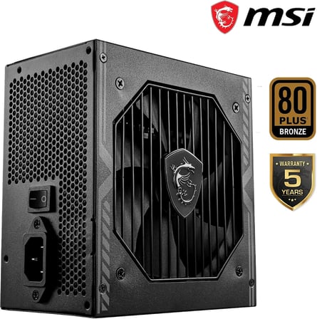 MAG A550BNL 550W 80 Plus Bronze 120mm Fan Power Supply
