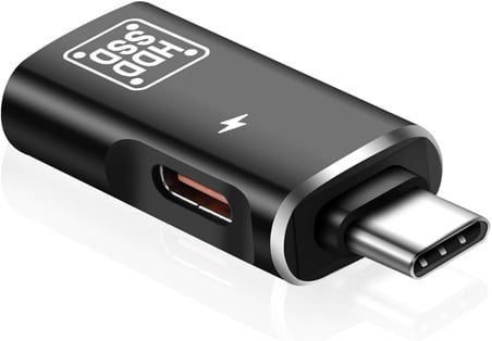 2’si 1 Arada USB C OTG Adaptörü – Type-C’den USB-A 3.0 & USB-C Şarj/Kulaklık Dönüştürücü, 5Gbps Veri Aktarımı, Tak-Çalıştır, Tablet, Laptop & Telefon Uyumlu | ZR1061