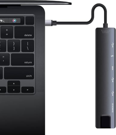 Type C USB 8 in 1 Hub Çoklayıcı Adaptör USB 3.0, HDMI, USB C, SD, Ethernet
