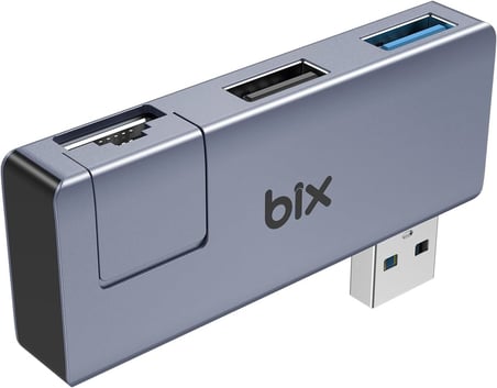 BX22HB USB to USB 3.2 USB 2.0 RJ45 Dönüştürücü Adaptör Hub