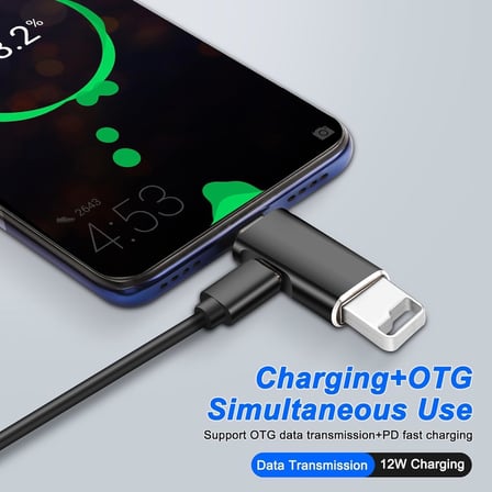 2’si 1 Arada USB C OTG Adaptörü – Type-C’den USB-A 3.0 & USB-C Şarj/Kulaklık Dönüştürücü, 5Gbps Veri Aktarımı, Tak-Çalıştır, Tablet, Laptop & Telefon Uyumlu | ZR1061