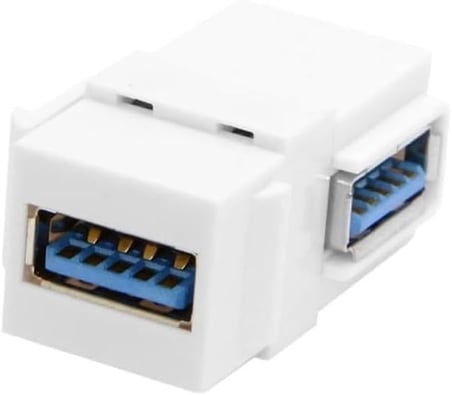 Parcbeny 25355 USB 3.0 90 DERECE DİŞİ-DİŞİ KONNEKTÖR USB Tip A erkek uçlarıyla bağlayarak uzatma olarak kullanmanızı sağlar.