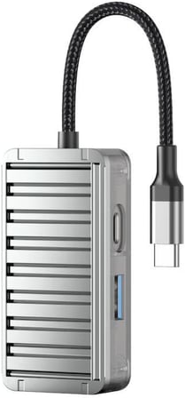 100W PD 3in1 Type-C to HDMI Hub Port Adaptör HB-11