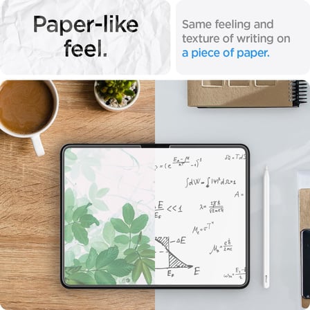 iPad Pro 13" (2025/2024) ile Uyumlu Defter Kağıt Hissiyatlı Ekran Koruyucu Paper Touch Pro EZ Fit - AGL07794