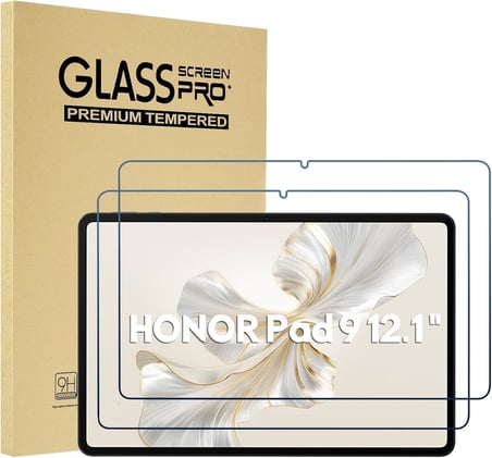Honor Pad 9 Ekran Koruyucu Temperli Cam – 9H Sertlik, Ultra Şeffaf ve İnce Tasarım, Darbe ve Çizilmelere Karşı Koruma, Kolay Uygulanabilir, Parmak İzi Önleyici Tablet Cam Film