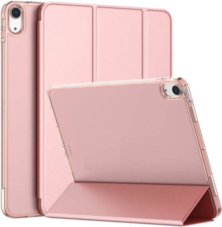 Huawei Matepad 11.5 inç 2025 8GB / 128GB ile Uyumlu Kapak Smart Standlı 360 Tam Koruma Akıllı Pu Deri Kılıf - Pembe 2