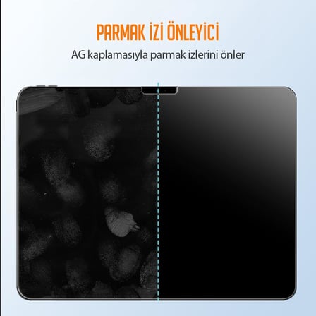 Buff iPad Easyfit Glass Cam Kolay Uygulama Aparatlı Ekran Koruyucu Temperli Cam (Air 11 inch M2 (2024) / M3 (2025))