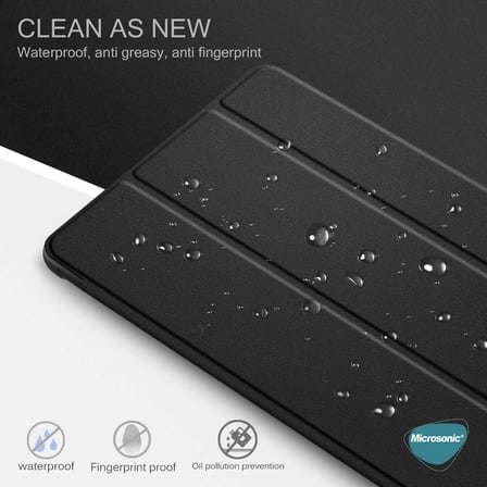 Huawei MatePad SE için Kılıf Slim Translucent Back Smart Cover Pembe [MatePad SE ile Uyumlu Kılıf - Pembe]