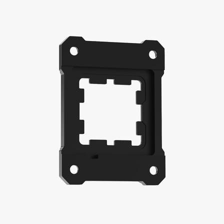 Siyah AM5 CPU Tutucu, Düzeltici Bükülme Önleyici Sabitleme Çerçevesi, AM5 Tam Fit Sabit İşaretsiz Montaj, AM5 Bükülme Önleyici Kontak Çerçevesi, CPU Soğutucu Standardı