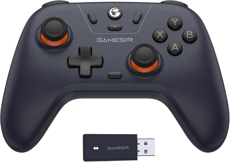 Nova Lite Çoklu Platform Kablosuz Oyun Kumandası, PC, Steam, Switch, iOS ve Android Uyumlu Hall Effect 20Hz Turbo (Space Purple)