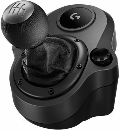 Driving Force Vites, G29/G920/G923 için, Geri Vitesli ve 6 Konumlu "H" Düzeninde Vites, Çelik ve Deri Yapı, Siyah