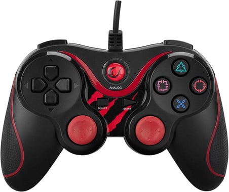 Snopy SG-R601 PS3/PC Kırmızı USB 1.8m Joypad