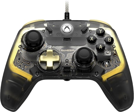 Kaleid Flux Kablolu Oyun Denetleyicisi - Xbox Series X|S, Xbox One & Windows ve Steam için Resmi Lisanslı Oyun Kumandası, Salon Efektli Video Oyun Kumandası, Tetikleme/Joystick ve RGB Işıklar