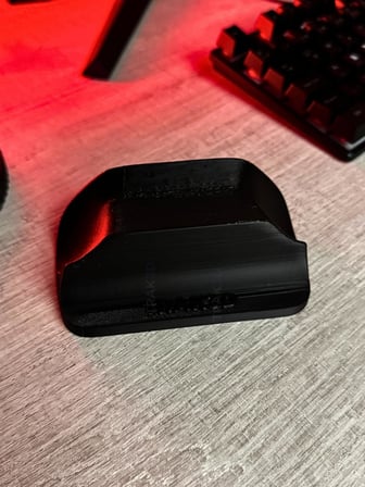 Minimalist Xbox Joystick Standı, 3D Baskı Gamepad Tutucu | Uyumlu Tüm Xbox Kumandalarıyla | Masaüstü Oyuncu Aksesuarı (Siyah)