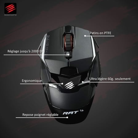 MadCatz R.A.T. 1+ Optik Oyuncu Faresi