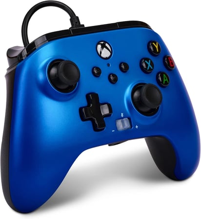 Xbox Series X|S için Gelişmiş Kablolu Kumanda - Sapphire Fade, Mavi
