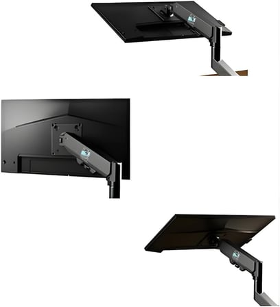 Polotech EF80 Onk Vesa Yüksek Dönüş Kabiliyetli 32'' Inch Monitör Standı 8kg Kapasiteli