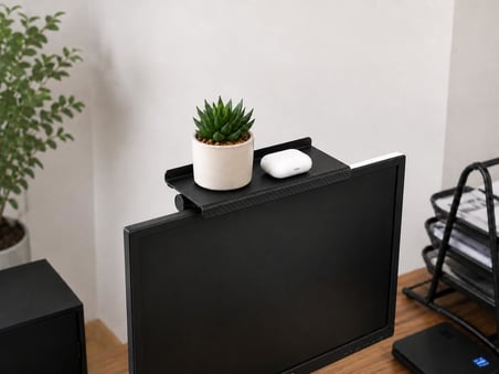 Monitör Üstü Stand Organizer Düzenleyici Raf TV Üstü Stand Ekran Üstü Raf Kurulumsuz Ayarlanabilir Monitör Rafı Masaüstü Düzenleyici Kaymaz Yüzey TV Rafı