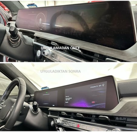 Byd Seal U Dm i/Seal U Ev/Seal Awd/Han/Atto 3 / Sealion 7 / Tang ile uyumlu 2024 2025 2026 Model 15.6 inç Audio Multimedya MAT Görünüm 9H Nano Ekran Koruyucu