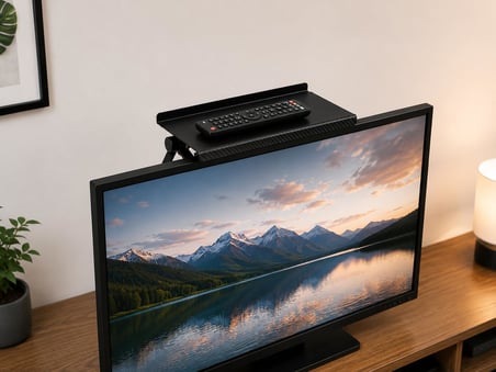 Monitör Üstü Stand Organizer Düzenleyici Raf TV Üstü Stand Ekran Üstü Raf Kurulumsuz Ayarlanabilir Monitör Rafı Masaüstü Düzenleyici Kaymaz Yüzey TV Rafı