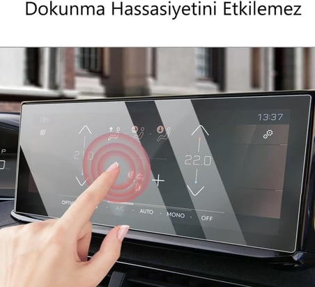 Citroen C3 Aircross 10.25 İnç İle Uyumlu Ekran Koruyucu Nano Multimedya