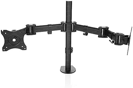 DK AC VM26 2 x 13"-27" Monitör Destekli Masa Tipi LCD Monitör ve TV Kolu