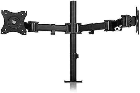 DK AC VM26 2 x 13"-27" Monitör Destekli Masa Tipi LCD Monitör ve TV Kolu