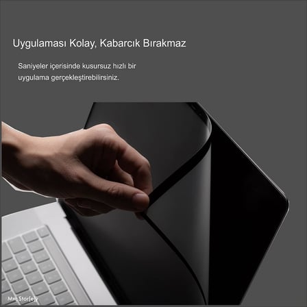 MacBook Pro 13.3 ve MacBook Air 13.3 Ekran Koruyucu HD PET Film A2251 A2289 A2338 M1 M2 A2337 M1 Uyumlu Kabarcıksız Kolay Uygulama Çizilmeye Dayanıklı Şeffaf