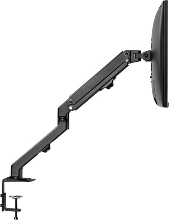 TM-45-C06 MEKANİK AMORTİSÖR DÜZ/KAVİSLİ EKRAN 17"- 27" MAX 7KG TEK MONİTÖR KOLU