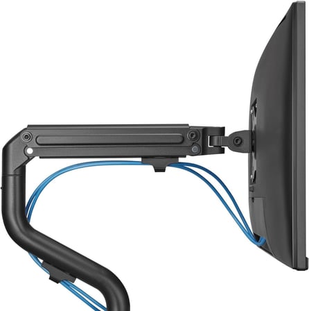 TM-71-C012 MEKANİK AMORTİSÖR DÜZ EKRAN 17"- 32" MAX 2X 8KG İKİLİ MONİTÖR KOLU