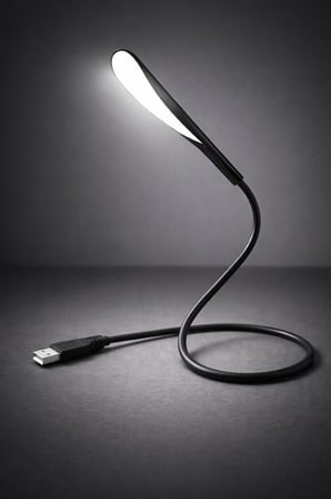 USB lamba, kısılabilir USB ışık, 2,8W esnek klavye ışığı, PC bilgisayar için, 14 LED inci, 3 kademeli ayarlanabilir parlaklık, açma/kapama dokunmatik şalteri, D10 USB LED (Siyah)
