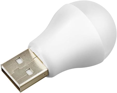 PARCBENY 20920 5 VOLT - 1 AMPER USB LED LAMBA BEYAZ AMPUL