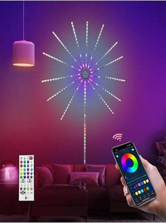 Rgb Sese Duyarlı Bluetootlu Ekolayzer Usb Girişli Gökkuşağı Led Rgb