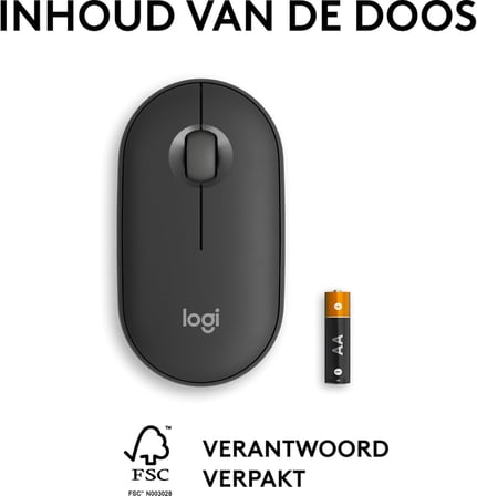 M350s Pebble Mouse 2 İnce Bluetooth Kablosuz Mouse, Taşınabilir, Hafif, Özelleştirilebilir Tuş, Sessiz Tıklama, Windows, macOS, iPadOS, Android, Chrome İşletim Sistemleri, Easy-Switch, Siyah