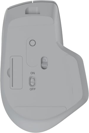 SPK7858 Bluetooth Kablosuz Çift Modlu 4000DPI 7 Tuşlu Optik Mouse Gri