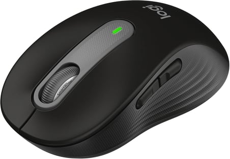 Signature M650 Kablosuz Mouse, Küçük ve Orta Boy Sağ El için, 4000 DPI, Sessiz, Bluetooth, Logi Bolt USB Alıcı, 24 Ay Pil Ömrü, Siyah