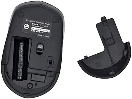 S1000BK Plus Kablosuz Sessiz Mouse Siyah