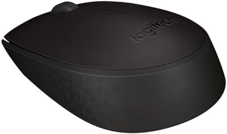B170 Optik USB Alıcılı Kablosuz Mouse, Sağ ve Sol Elle Kullanıma Uygun, 12 Ay Pil Ömrü, Siyah