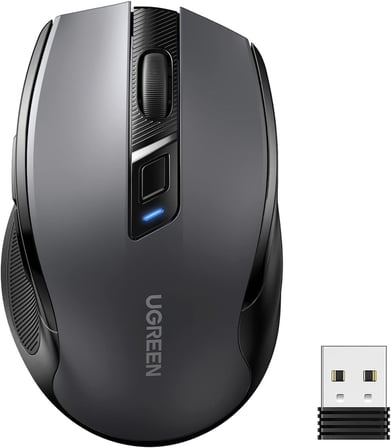 Dual Mode 2.4GHz Kablosuz ve Bluetooth 4000DPI Sessiz Optik Mouse