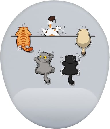 Yaramaz Kediler Bilek Destekli Mouse Pad