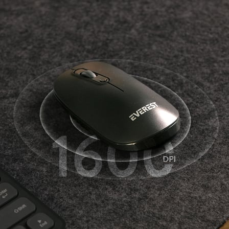 LUMI KM-BT903 3in1 3 BT + 2.4 1600dpi Ultra İnce Q 4 Cihaz Bağlantılı Scissors Kablosuz Klavye + Mouse Set (Gri)