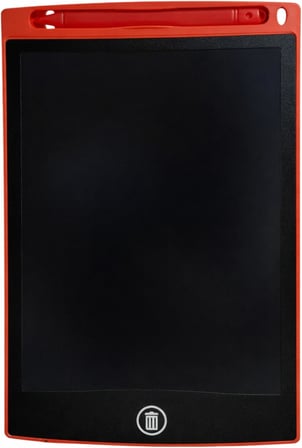 Baibian LCD Grafik Yazı Çizim Tableti, 8.5 inç Dijital Yazı Tahtası, Dokunmatik Kalemli, Çocuklar için Taşınabilir Çizim Tableti, Renk Seçenekli (kırmızı)