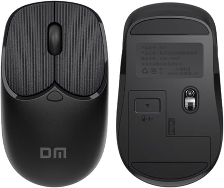 K17 Dual Mode Bluetooth ve 2.4GHz Destekli 1200DPI Kablosuz Optik Mouse