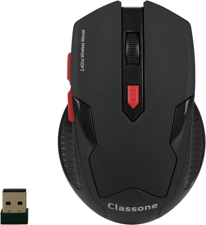 CLASSONE WG100 Gaming Serisi Kablosuz Mouse, Siyah