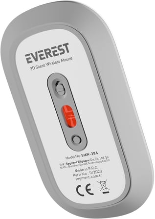 Everest SMW-384 Usb Beyaz 2.4Ghz Kablosuz Mouse