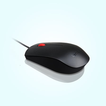 5266214 Essential Fare, 3 Düğmeli, Kablolu USB, Siyah