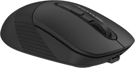 A4 Tech FG10CS Air2 Silent (Sessiz) 2.4Ghz Optik 2000Dpi Kablosuz Mouse | S.Grey | Şarj Edilebilir| 4 Kademe Çözünürlük | Air Çift Mod | Type-C Adaptör