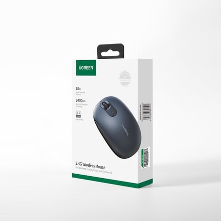 2400DPI 2.4Ghz Wireless Kablosuz Sessiz Mouse Gece Mavisi