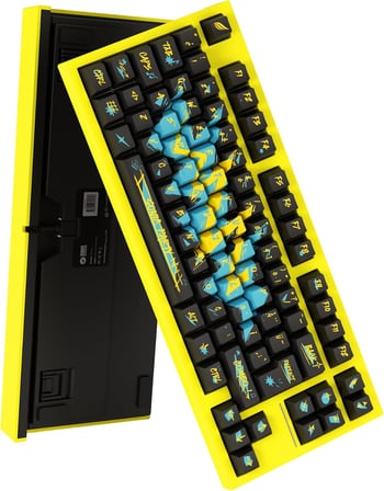 HK440 Hall Effect Manyetik Switch Rapid Trigger Sonic RGB 1k Hz 1 Ms Kablolu%75 Gaming Klavye