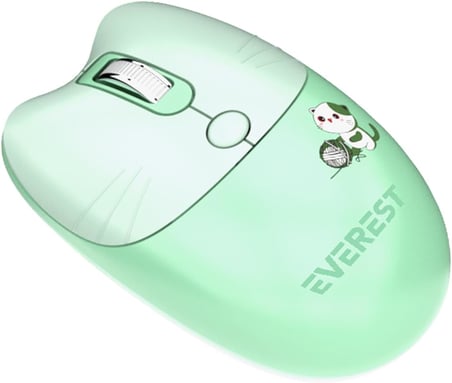 KM-6283 CATTY Renkli Tuşlu Yeşil 2.4 ghz + BT Kablosuz Q Multimedia Klavye + Mouse + Pad Set